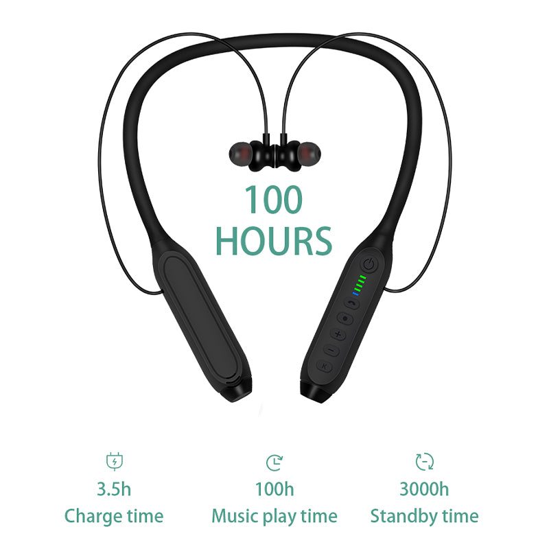 D-766 Wireless Earphones Bluetooth 5.3 Neckband Headphones Gaming LED Display HiFi Headset D-766 Wireless Earphones Bluetooth 5.3 Neckband Headphones Gaming LED Display HiFi Headset